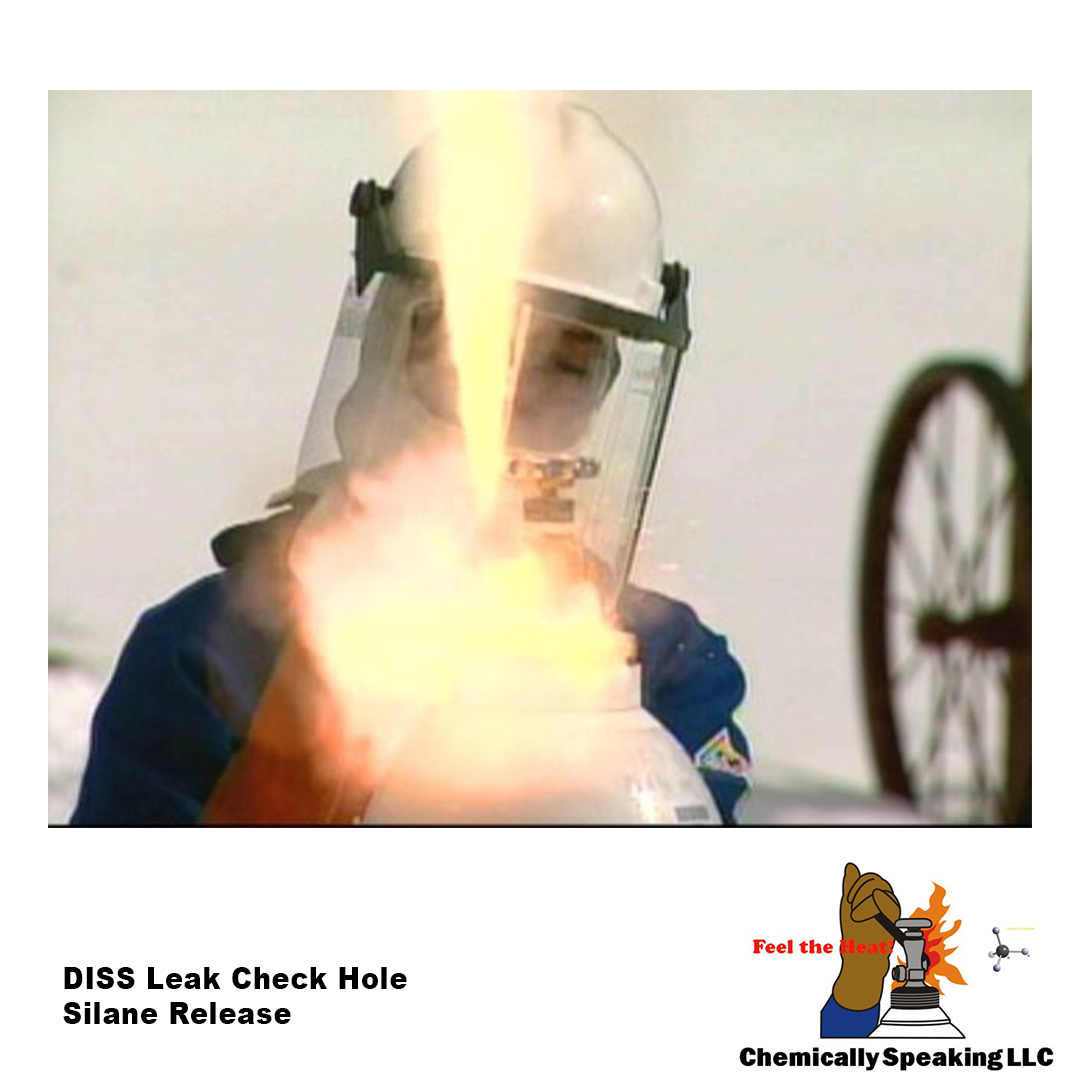 DISS Leak Check Hole Silane Release