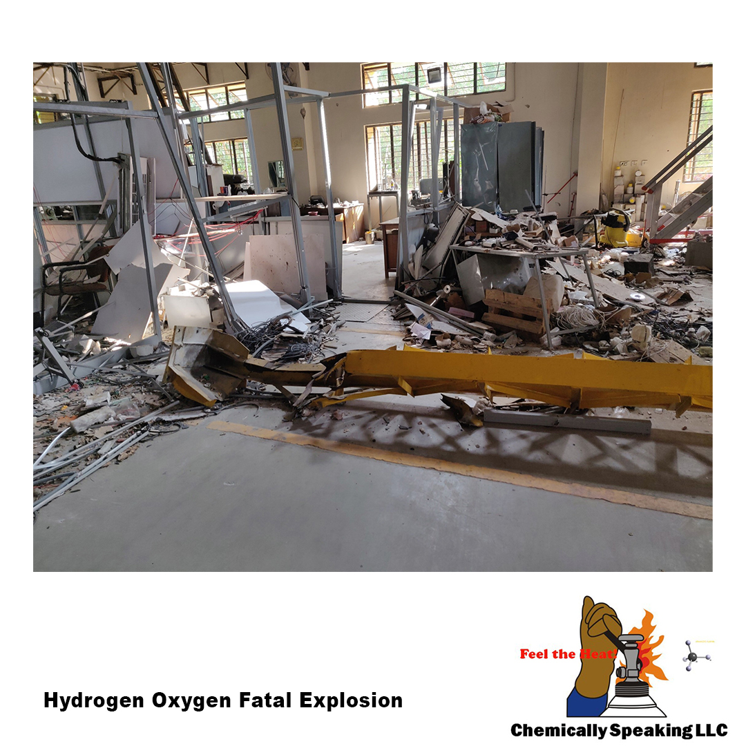 Hydrogen Oxygen Fatal Explosion
