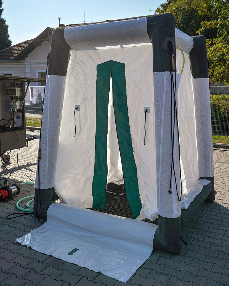 Inflattable Decontamination Shower Tent